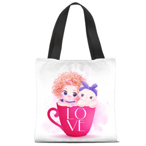 Tas Tote Fullprint Tas Tote Love - Tas Tote Cinta
