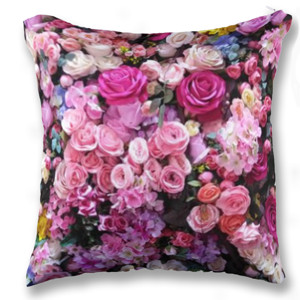 Bantal bantal flower full print