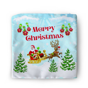 Sarung Bantal Merry Chsristmas Santa Claus / Selamat hari natal 