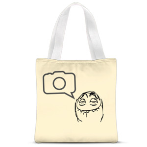 Tas Tote Fullprint Tote bag/totebag gaya simpel dan minimalist