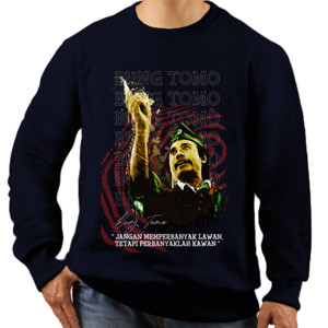 Jaket Sweater Quotes Bung Tomo 