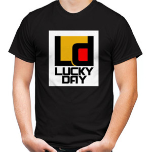 Kaos Lucky Day Black 002