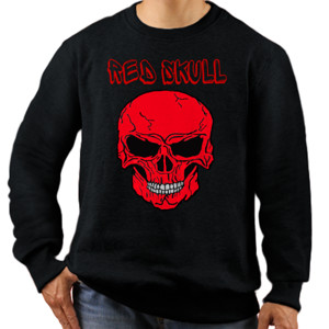 Jaket Sweater Custom Red Skull - Customic47