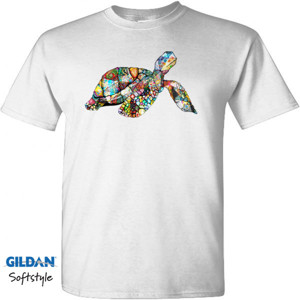 Kaos Batik Kura-Kura - Aku CInta Desain Batik Indonesia