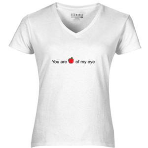 Kaos Kaos Pria You Are Apple V-Neck by Co_mbro