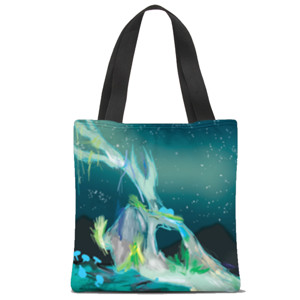 Tas Tote Fullprint Mystic of Nature