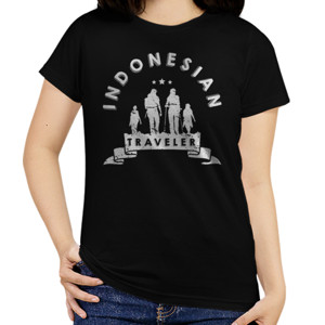 Kaos Indonesian Traveler