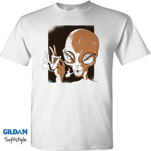 Kaos smoking alien