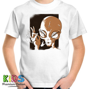 Kaos smoking alien