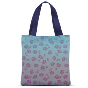 Tas Tote Fullprint flower