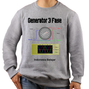 Jaket Sweater Generator 3 Fase