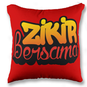 Bantal bantal sofa zikir bersama