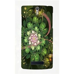 Green 3D flower Casing HP
