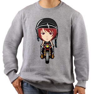 Jaket Sweater Kaos Motor Wanita