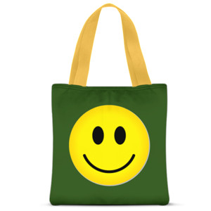 Tas Tote Fullprint ICONIC LOGO EDITION | SMILEY FACE