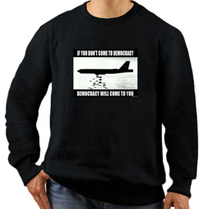 Jaket Sweater Democracy is Coming