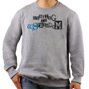 Jaket Sweater Surfing Is Freedom