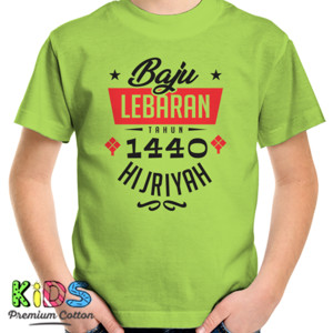 Kaos Baju Lebaran 1440 H - warna terang