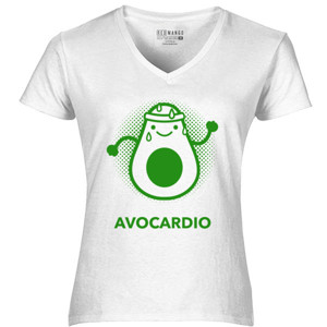 Kaos V-Neck Shirt - Fit Avocado