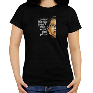 Kaos jempol pak menteri