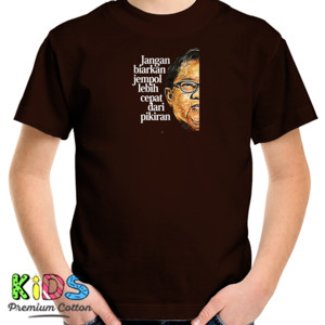 Kaos jempol pak menteri