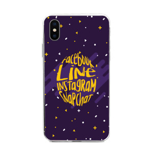 Casing Sosmed - fecebook,line,instagram,snapchat - Casing HP