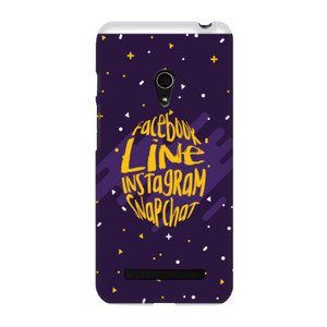 Casing Sosmed - fecebook,line,instagram,snapchat - Casing HP