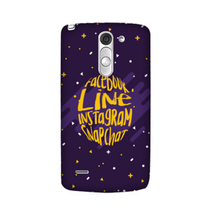 Casing Sosmed - fecebook,line,instagram,snapchat - Casing HP