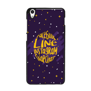 Casing Sosmed - fecebook,line,instagram,snapchat - Casing HP