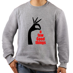 Jaket Sweater Kaos Distro A Few Good Things Putih