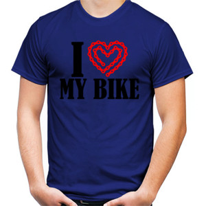 Kaos I Love My Bike