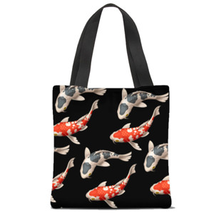 Tas Tote Fullprint Koi Fish