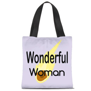 Tas Tote Fullprint Tote WOnderful Woman