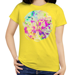 Kaos abstract flower
