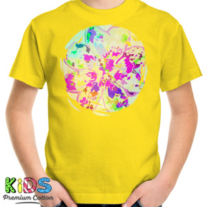 Kaos abstract flower