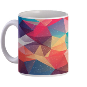 Mug Geometri Abstract 01