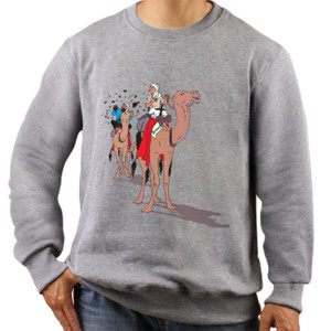 Jaket Sweater Tintin Desert