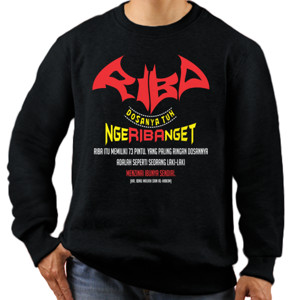 Jaket Sweater Riba Dosanya ngeri banget