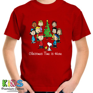 Kaos Christmas Time Is Here The Peanuts  Christmas 1