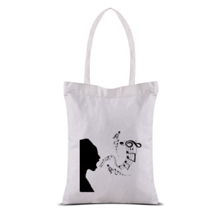 Tas Tote Totebag Canvas Music 102