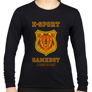 Kaos E-sport GAMEBOT(gamer botak)