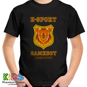 Kaos E-sport GAMEBOT(gamer botak)