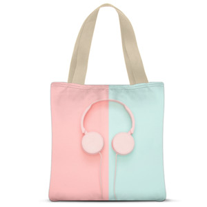 Tas Tote Fullprint Totebag Fullprint Music