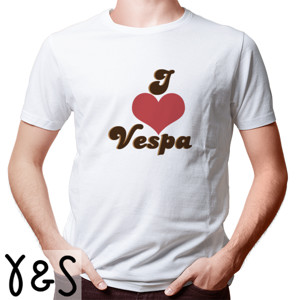 Kaos Love Vespa