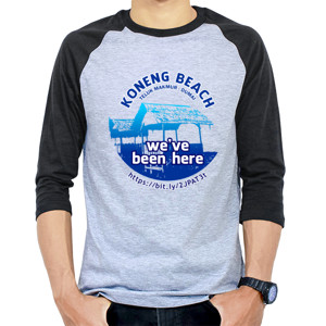 Kaos Raglan KONENG BEACH