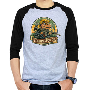 Kaos Raglan Dino Konglomerat: Misi Cari Minyak