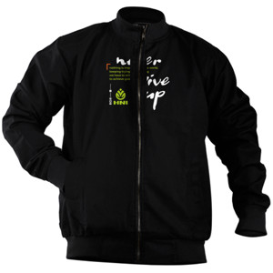 Jaket Bomber HNI Never Give Up