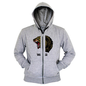 Hoodie Zipper Kaos Distro Unik - EDITABLE