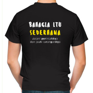 Kaos MSD-BAHAGIA