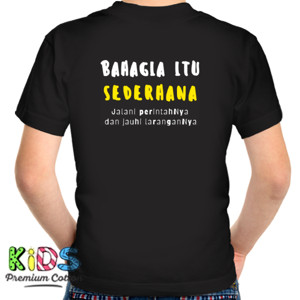 Kaos MSD-BAHAGIA